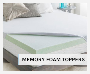 memory foam toppers