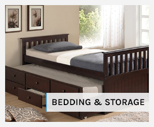 bedding & storage